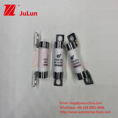 Electric Vehicle Bolted Fuse Assembly Compliant  Energy Storage EV Fuse 40A Features Bolted Construction Specifically
