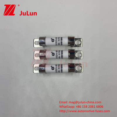 50kA DC Rated Fuse For EV DC DC Converter Car Charger 750VDC EV325 Fuse Chemical Load And High Temperature 40A 5