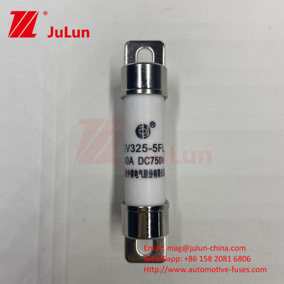 Automotive Ceramic Bolt Mounted FusesEv325 Fuse Bolt Mounting 10A 15A 40A 50A  750VDC
