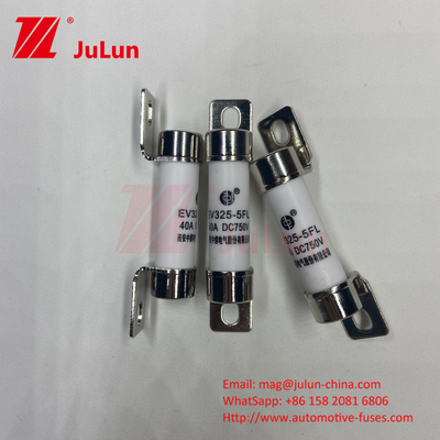 Ceramic Tube 14x51 15A 40A 50A EV325 FUSE 750VDC EV32520KA Ceramic Automotive Bolt Fuses 10A-50A ISO8820/JASO D622