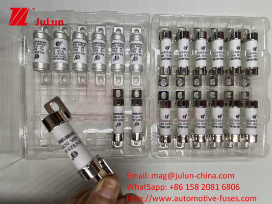 Ceramic Automotive Fuses S With Bolt Mounting 750VDC 20X46mm RS308 100A 63A