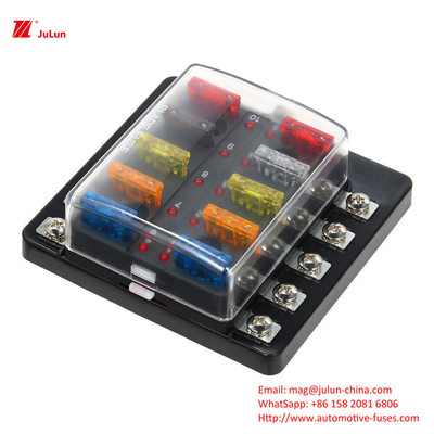 Eu UL Certified Bolt Type Copper Auto Fuse Holder 30A-500A Auto Fuse Box Assembly