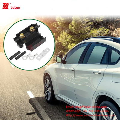 ANS/MIDI Small Premium Fuse Holder, Electric Vehicle Manual Reset 30A-500A Nylon Plastic One/Bipolar 32V Circuit Breaker