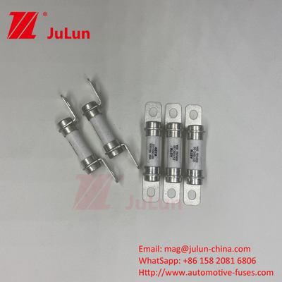 Ceramic Tube 20A30A40A Electric Vehicle Fuse 500VDC Bolt M6 Bolt