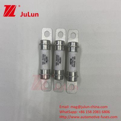 Energy Storage System Fuse 15A Ceramic Tube High Break 30A Safety Protection Fuse Electric Vehicle 500VDC