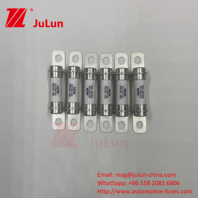 30A 20A Ceramic Tube M6 Bolt Type 15A Electric Vehicle Fuse Electric Vehicle 500VDC ESS Ceramic Fuse
