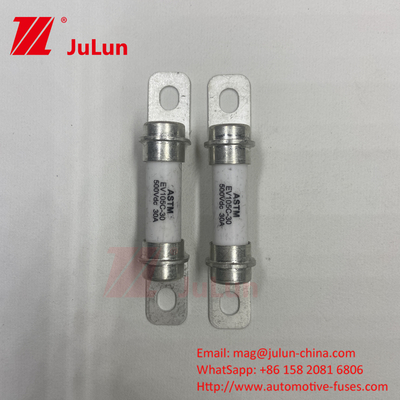Battery Energy Storage System Fuse Fuse DC 30A 50A Pure Electric Vehicle 500VDC
