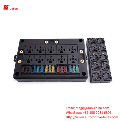 ANS/MIDI 30A-500A Small Copper Contact Fuse Holder Conforms To EU UL Standard For Automatic Resetting Of Automotive Fuse