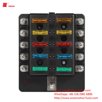 The 10-Way Car Safety Box Is Used To Manually Reset The Powerboat Circuit Breaker By Holding The Bolts/Bolt Fuses With C