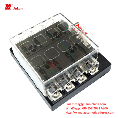 Eu UL Standard Automotive Circuit Breaker Bolt Fuse Holder 32V 30A-500A Nylon Housing
