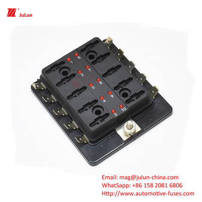 Eu UL Single/Bipolar 32V30A-500A Manual Reset Circuit Breaker Nylon Housing And 30/50 Amp Bolt Fuse Holder