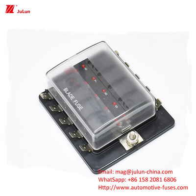Eu UL Single/Bipolar 32V30A-500A Manual Reset Circuit Breaker Nylon Housing And 30/50 Amp Bolt Fuse Holder