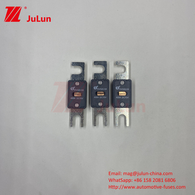 70VDC EV320-5X Rated Voltage Electric Vehicle Fuse With Boxed Packing M6 Bolt Type 80A