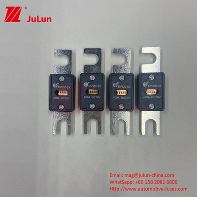 Automotive EV Fuses In Current Ratings 80-500A - Complying To ISO8820-5 And GB/T31465.5-2015 Standards