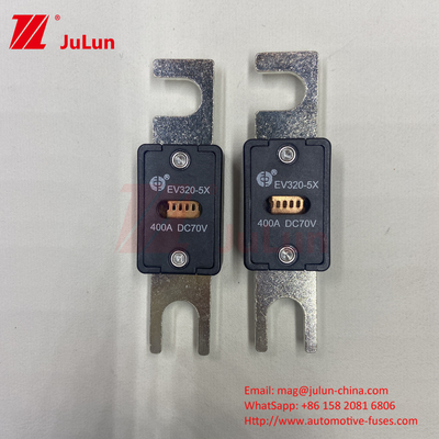 EV Electric Vehicle Fuse Boxed 70VDC Rated Voltage M6 Bolt Type 250A  EV320-5C