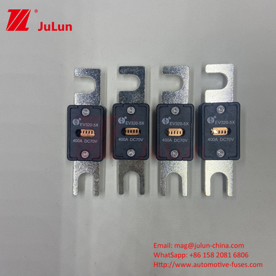 70VDC Voltage Ceramic Bolt Type Electric Vehicle Fuse EV320-5X-250A M6 M8