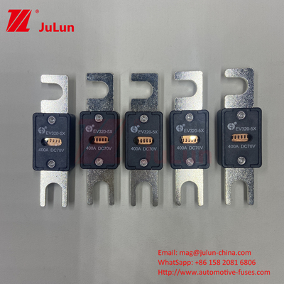 70VDC Voltage Ceramic Bolt Type Electric Vehicle Fuse EV320-5X-250A M6 M8