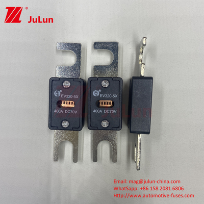 70VDC Voltage Ceramic Bolt Type Electric Vehicle Fuse EV320-5X-250A M6 M8