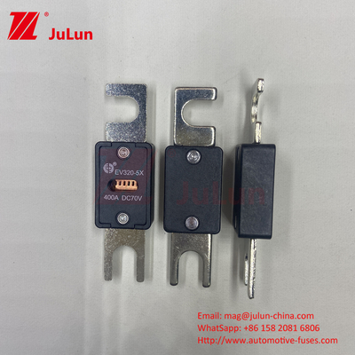 EV320-5X-450A-N 70VDC M6 M8 Portable EV Fuses Meet ISO8820-5 Standard for Automotive Powertrain and Electrical Systems