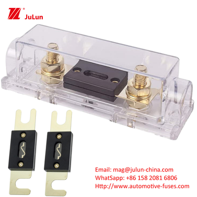 Fuse holder Clamp M6 M8 M10 Dual Silicone Fuse Holder With Screw