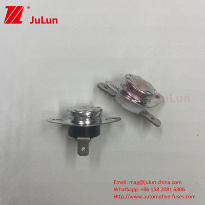 KSD301 130°C Durable Jump Switch With ≥100000 Times Life Cycle And Normally Closed Contact Type