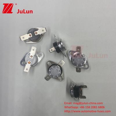 KSD301 Thermistor Temperature Sensor No Breakdown Blinding Normal State ≥100000 Times Life Cycle 92°C
