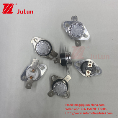 KSD301 130°C ≥100000 Times Life Cycle Hexagonal Product With Movable Mounting Bracket