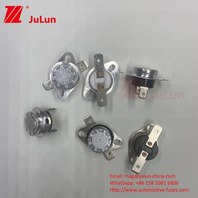 KSD301 KSD302 Temperature Activated On Off Switch Manual Reset Type RoHS Approved