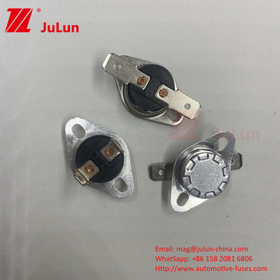 KSD302 Manual Reset KSD301 Bimetal Thermostat , Electric Appliances Thermal Cutoff Fuse