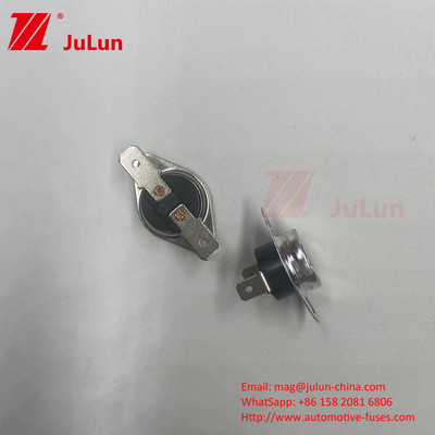 KSD301 Model Imetal Manual Reset Temperature Switch Movable / Immovable Mounting Bracket Available