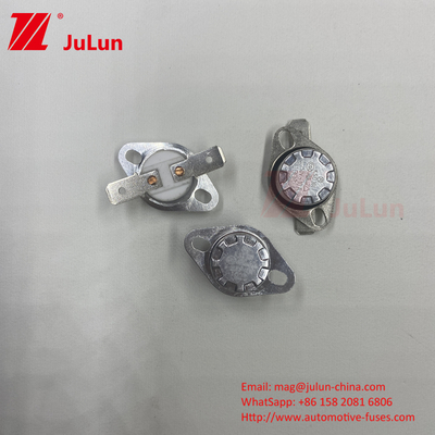 KSD301 Model Imetal Manual Reset Temperature Switch Movable / Immovable Mounting Bracket Available