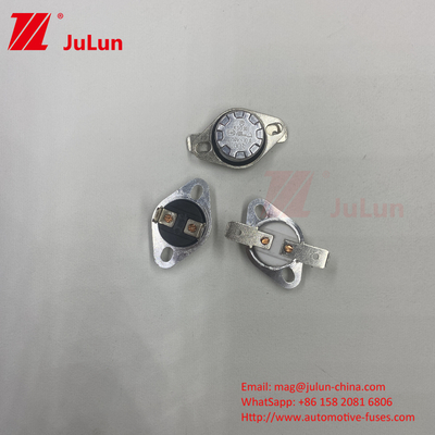 KSD301 KSD302 KSDCustom Bimetal Thermostat , AC 125V 250V Rated Thermal Disk Switch