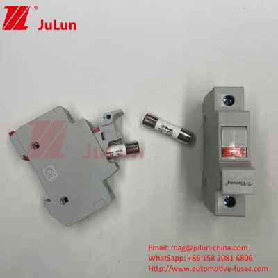 Solar Pv Fuse Din Rail Solar Fuse Holder Holder For Photovoltaic Inverter  Inline Fuse Cylindrical Fuse Holder