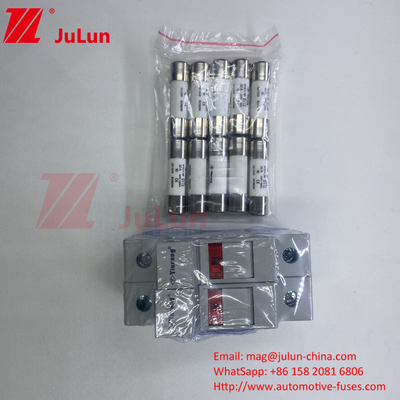 TUV CE 10*38mm DC 1000V Solar PV Fuse Fusible 20A With LED Fuse Holder Protection Forfor Solar Inverter