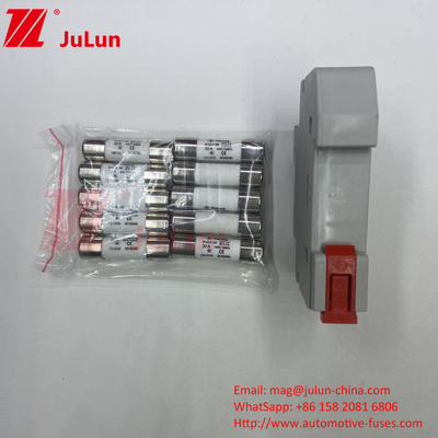 30kA Ceramic Solar Fuse For Solar Inverter Protection Solar PV System 6A 10A 15A 20A 25A 30A DC Fuse TOPV-32 For Solar P