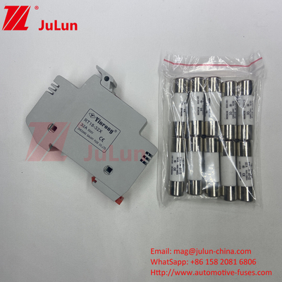 Silica Fuse For Photovoltaic Bus Box 30kA Breaking Capacity Rated Voltage 1000VDC/1500VDC/500VDC