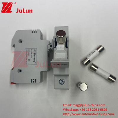 Solar PV Fuse For Solar Photovoltaic Inverter PV-32X 1000V 32A Fast Acting Fuse Circuit Protection Dc Fuse Solar Man