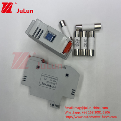 Solar Photovoltaic Inverter Fuse For Extreme Temperatures 40A DC 1500 FUSE Holder Matched With 14*51mm