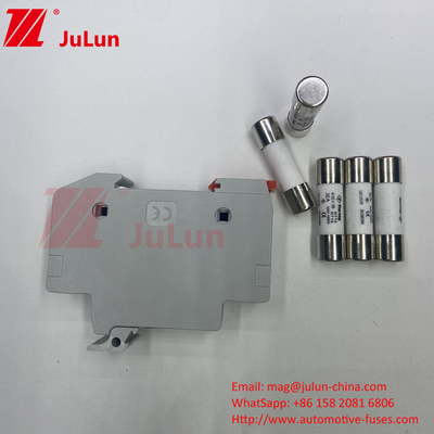 Solar PV Inverter Cylindrical Fuse .Fuse Holder 1000V DC Fuse Holder For Solar Panel System 25A 32A AC