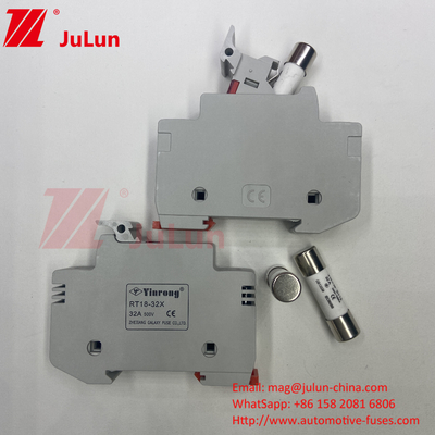 1500VDC High Voltage Solar Fuse Marine Solar Fuse for Solar Photovoltaic Inverter