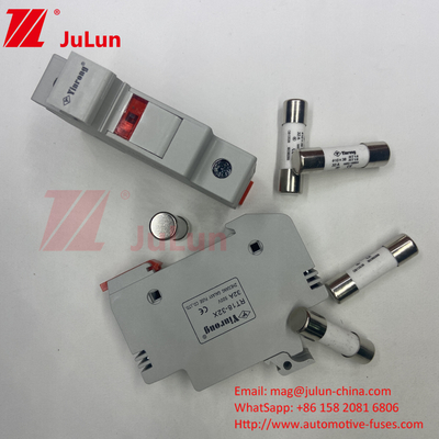 1500VDC High Voltage Solar Fuse Marine Solar Fuse for Solar Photovoltaic Inverter