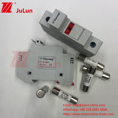 1000V Photovoltaic Fuse Holder With 15A 10x38mm  Solar PV Fuse Solar Dc Fuse Holder 1000v With Fuse Links Cheap Price