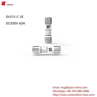 New Energy Power  Middle High Pressure Ceramic Fuse/ EV315-C-3E  DC500V  10A,15A,20A,30A,40A,50A.60A