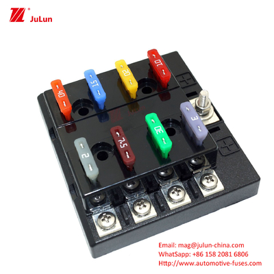 Heavy Duty Automotive Parts 30A-500A Motorcycle Resetable Circuit Breaker For Bolt/Bolt Fuse Rated Voltage 32V Circuit P