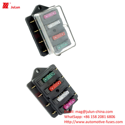 The Copper Contact Bolts On The Nylon Shell Fuse Box Pass The EU UL Certification LED Light Multi-Way Fuse Box SBH-6PD S