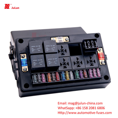 Automotive Fuse Holder, Suitable For 30A-500A Current, CE/ASTA Certified Automotive Circuit Breaker Bolt Fuse Holder 32V