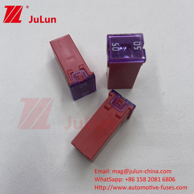 JCAS060.X Traffic Vehicle 32V 58V Automotive Blade Fuses In Various Amperages With Custom Logo