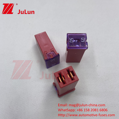 JCAS060.X Traffic Vehicle 32V 58V Automotive Blade Fuses In Various Amperages With Custom Logo