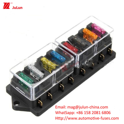 Automotive Circuit Protection Parts 32V Copper Contact 30A-500A Rated Bolt Fuses