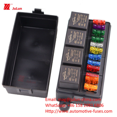 Automotive Circuit Protection Parts 32V Copper Contact 30A-500A Rated Bolt Fuses